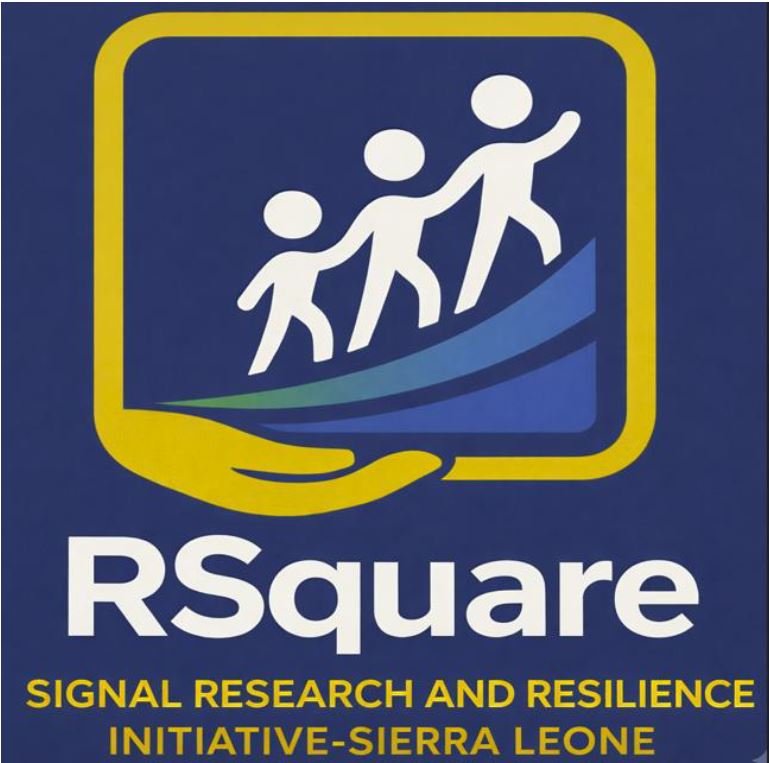 RSquare logo: three white figures climbing a curved blue ramp inside a yellow square, with 'RSquare' text below.